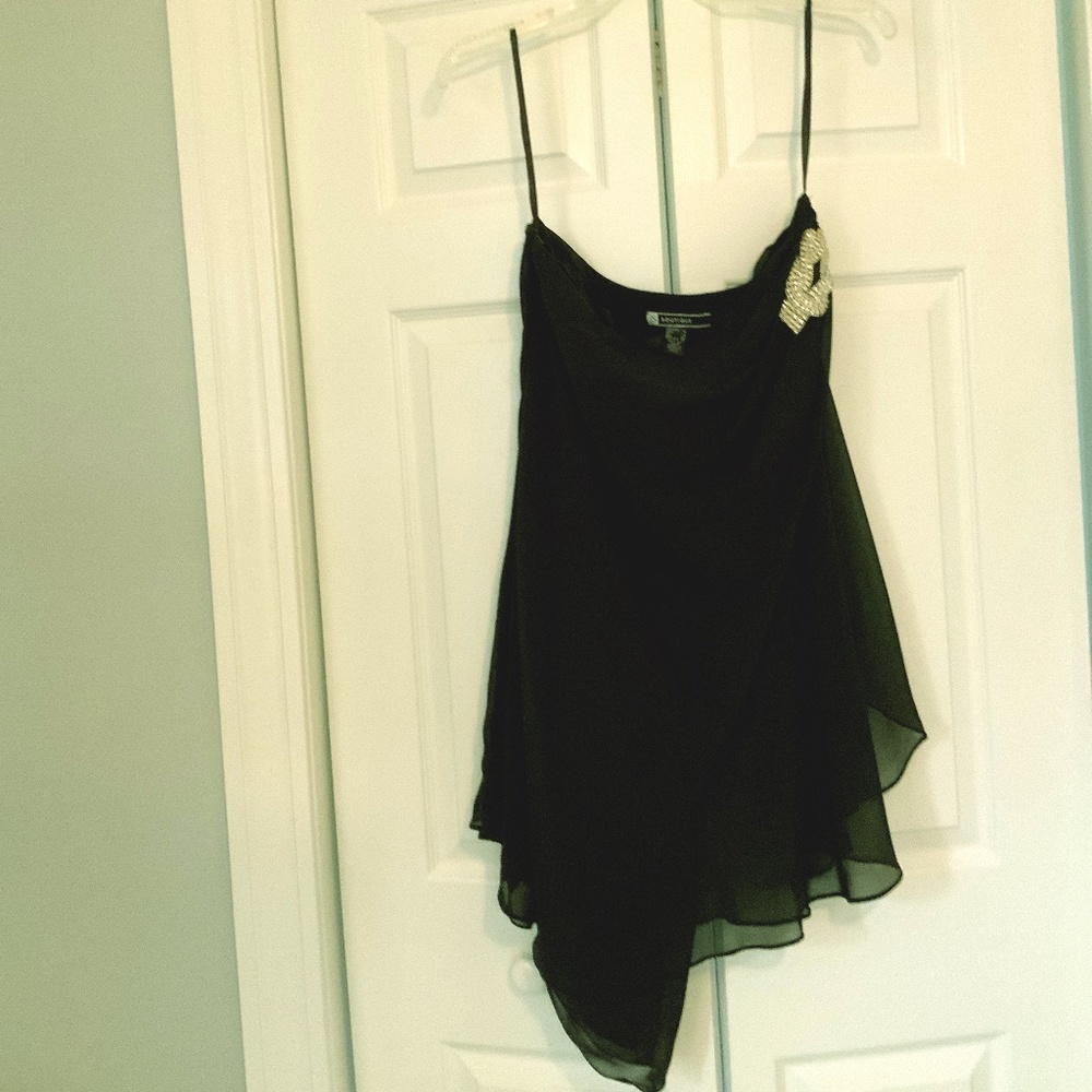 JS strapless cocktail dress